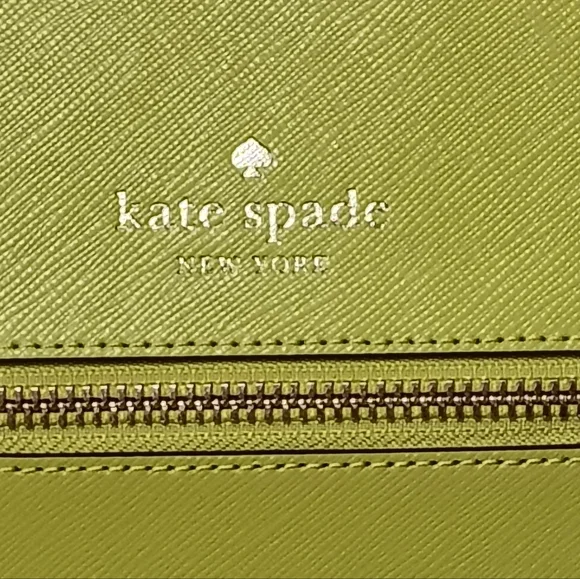 Kate Spade New York Sadie North South Crossbody Bag Color Fern Moss Green NWT - Picture 8 of 11